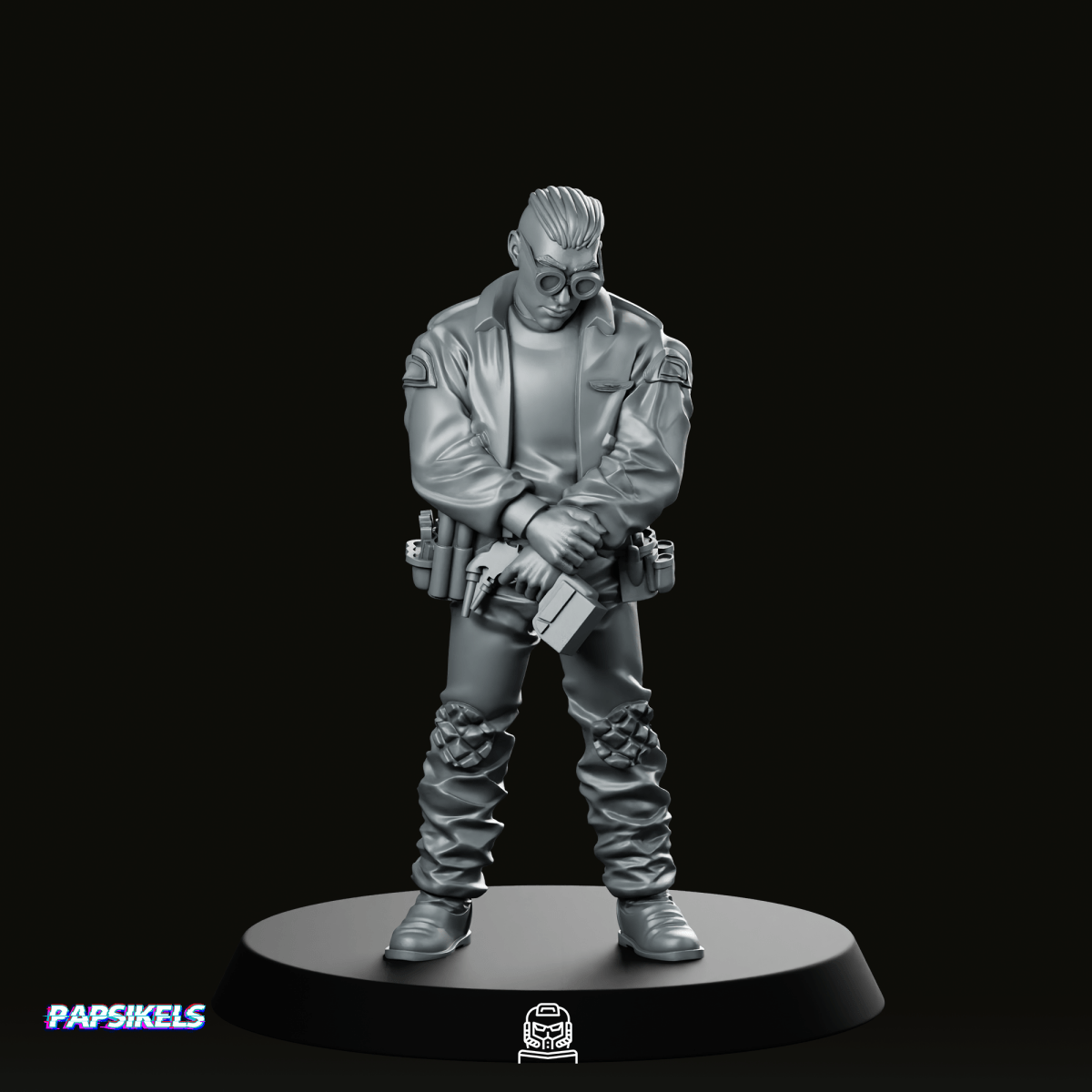 Playboy Space Crew Scientist Miniature - Papsikels Miniatures - We Print Miniatures