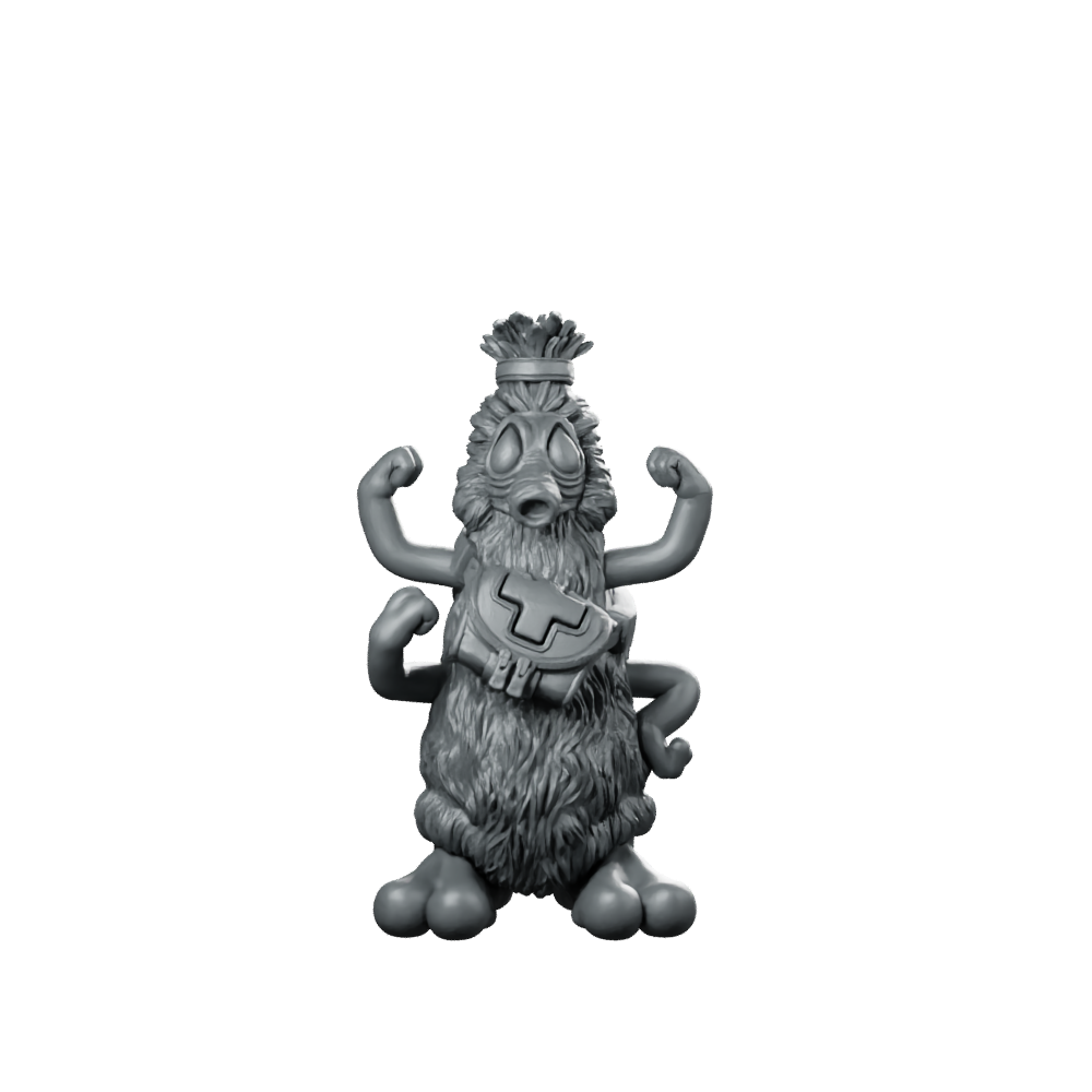 Plok Alien Medic Miniature 360 Spin 01