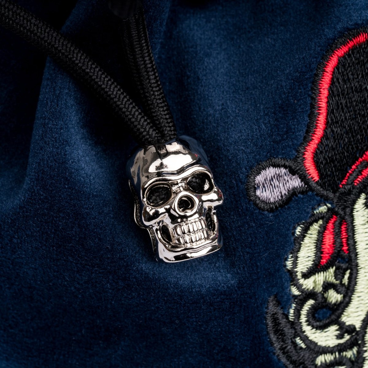 Plunderpus | Flannel Drawstring Dice Bag | Blue - Tabletop Dominion - We Print Miniatures