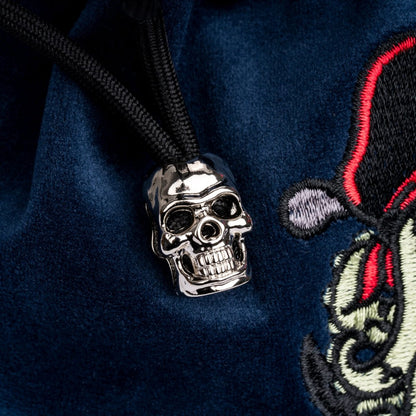 Plunderpus | Flannel Drawstring Dice Bag | Blue - Tabletop Dominion - We Print Miniatures