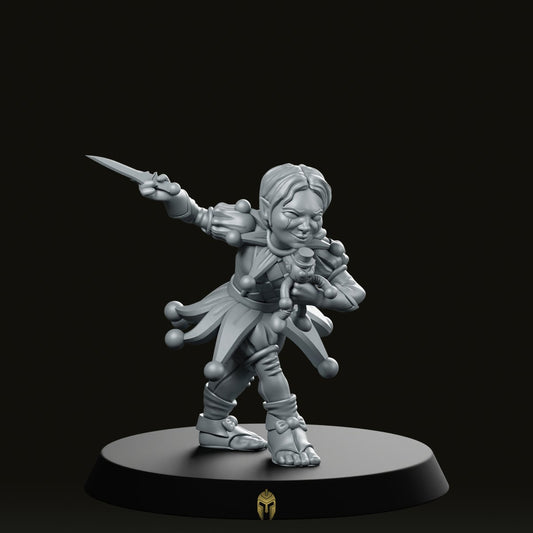 Portia Assassin Jester Miniature -RN Estudio - We Print Miniatures