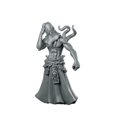Possessed Chaotic Miniature Eldritch Horror Cursed NPC Miniature 360 Spin 01