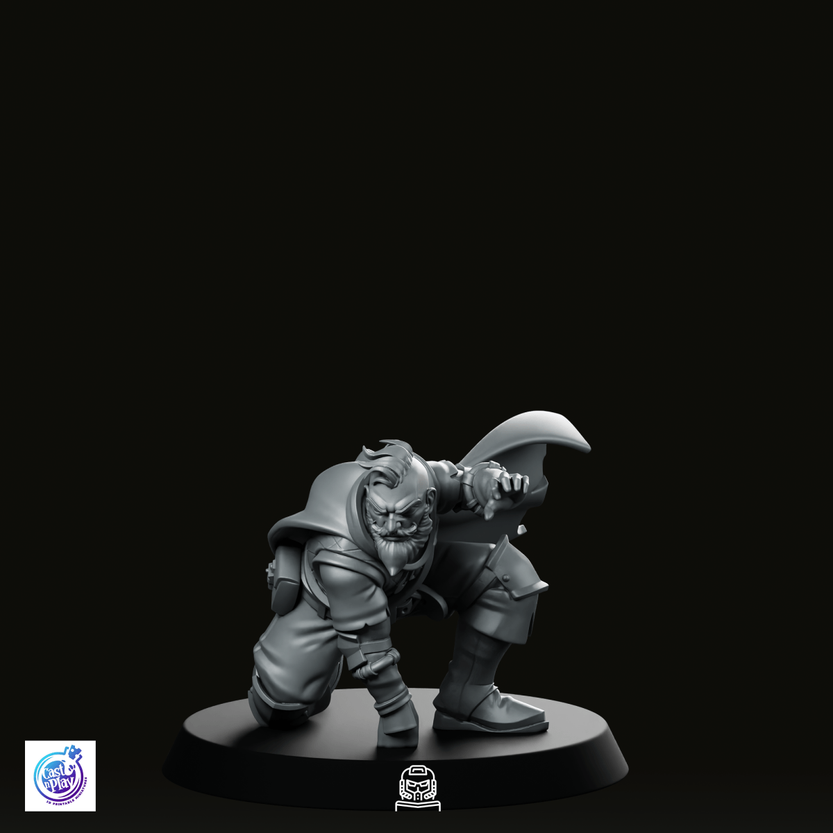 Power Stance Miniature - CastNPlay - We Print Miniatures