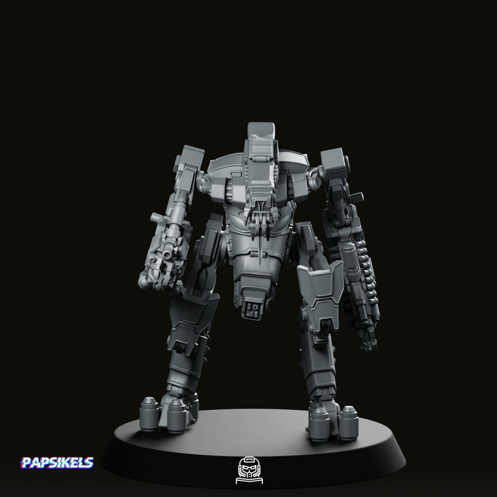 Prawn Mechanical Exosuit 1 Miniature Sci-fi Mech Walker