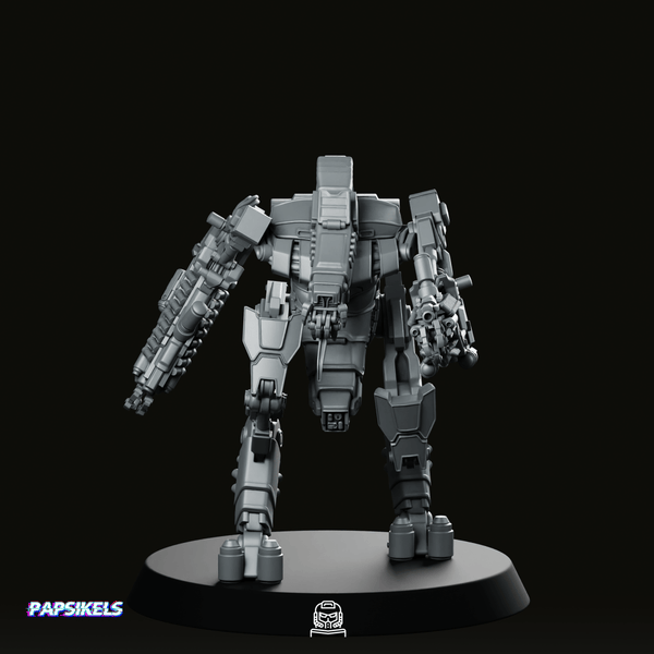 Prawn Mechanical Exosuit 2 Miniature - Papsikels Miniatures - We Print Miniatures