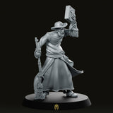 Preacher W Cooper D Priest Miniature -CastNPlay - We Print Miniatures