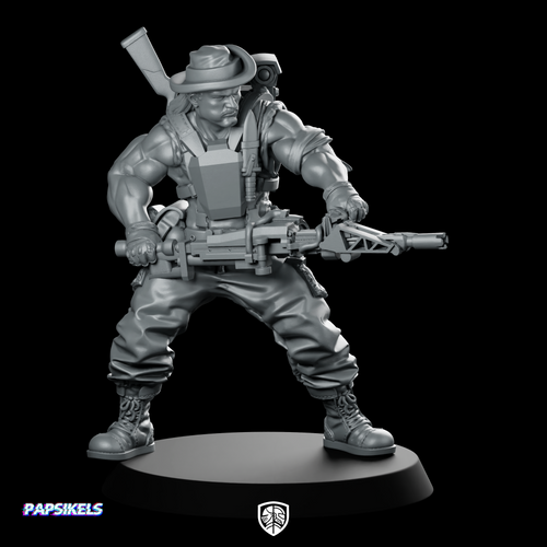 Predator It's Time To Rock Miniature Sci-Fi Commando