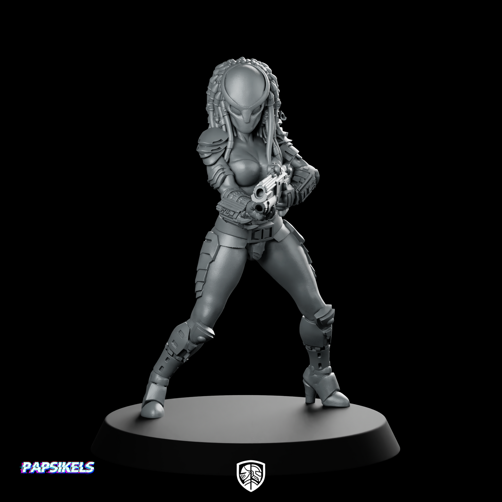 Predator Noguchisawa Miniature Sci-Fi Female Hunter Hero