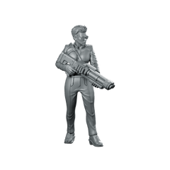 President Mayers P8 Double B Shotgun Cyber - Papsikels Miniatures - We Print Miniatures