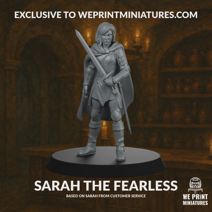 Sarah The Fearless - Fantasy Warrior