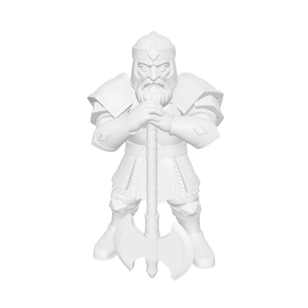 Brogar Dundrason Dwarf Warrior Miniature