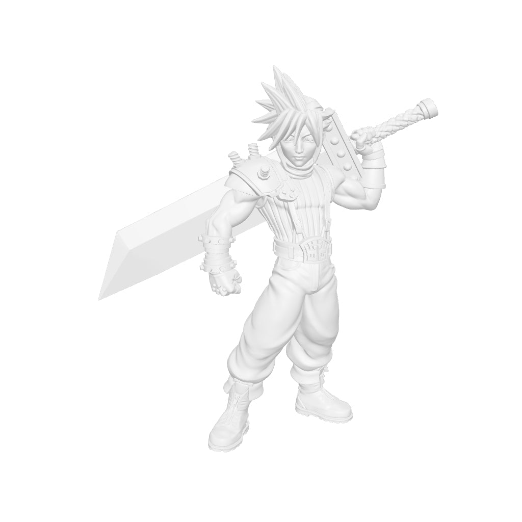Fantasy Claude JRPG Miniature