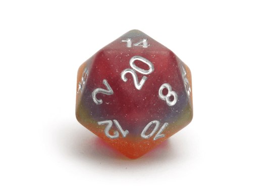 Pride Dice | Matte Rainbow Flag - DiceRoll UK - We Print Miniatures