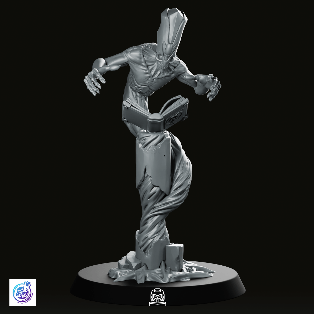 Priest Book of Lies Miniature - CastNPlay - We Print Miniatures