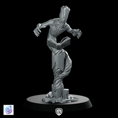 Priest Book of Lies Miniature Dark Sorcerer Spellbook - CastNPlay - We Print Miniatures