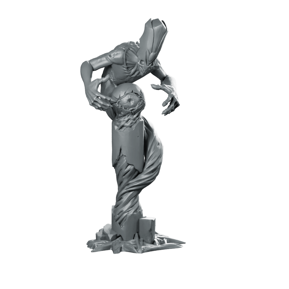 Priest Far Seer Miniature Mystic Diviner Crystal - CastNPlay - We Print Miniatures