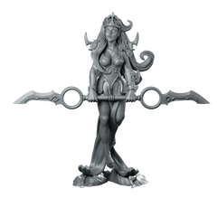 Priest Of Light 3 Miniature Sorceress Spear Miniature 360 Spin 01