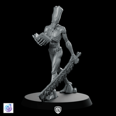 Priest with Sword Miniature Zealous Cleric Warrior - CastNPlay - We Print Miniatures