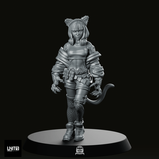 Primal Carbon Fang 1 Miniature - Unit9 - We Print Miniatures