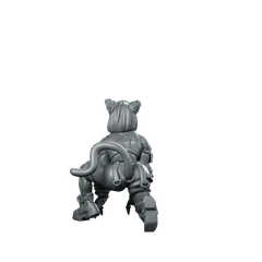 Primal Carbon Fang 2 Miniature Cyberpunk Assassin Stealth - Unit9 - We Print Miniatures