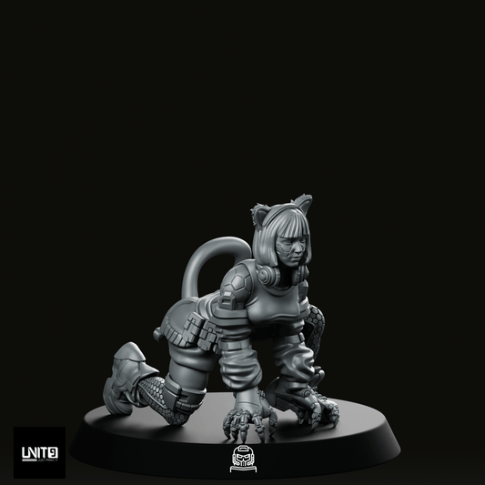 Primal Carbon Fang 2 Miniature - Unit9 - We Print Miniatures