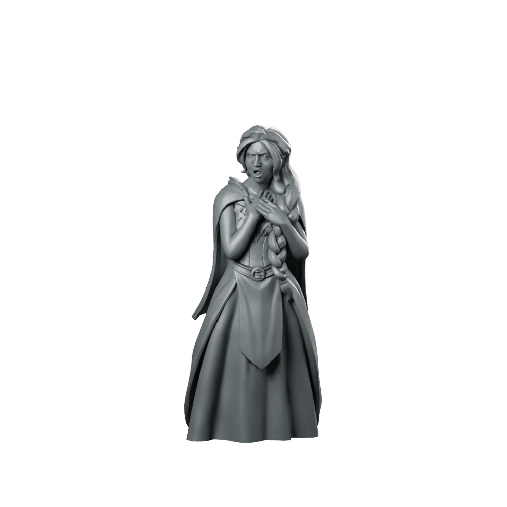 Princess Miniature Noblewoman Miniature 360 Spin 01
