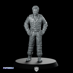 Prodigy Corp Chief Scientist Kirsh 1 Miniature Sci - Fi - Papsikels Miniatures - We Print Miniatures