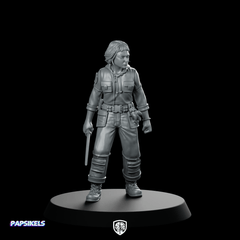 Prodigy Corp Hybrid Synthetic Wendy 2 Miniature Sci - Fi - Papsikels Miniatures - We Print Miniatures