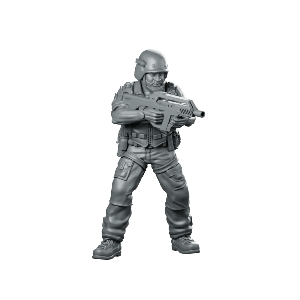 Prodigy Corp Sar Team Member 1 Miniature Tactical - Papsikels Miniatures - We Print Miniatures