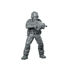 Prodigy Corp Sar Team Member 1 Miniature Tactical - Papsikels Miniatures - We Print Miniatures