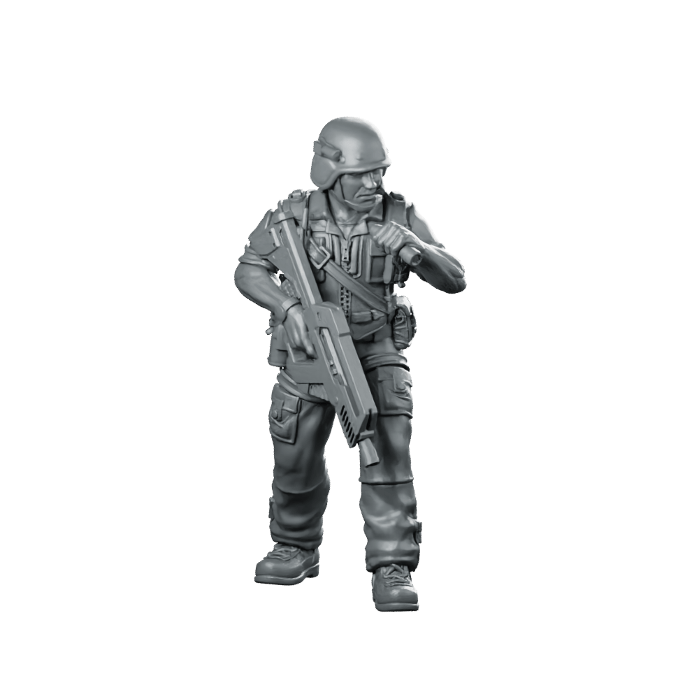 Prodigy Corp Sar Team Member 10 Miniature Sci - Fi - Papsikels Miniatures - We Print Miniatures