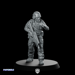 Prodigy Corp Sar Team Member 10 Miniature Sci - Fi - Papsikels Miniatures - We Print Miniatures