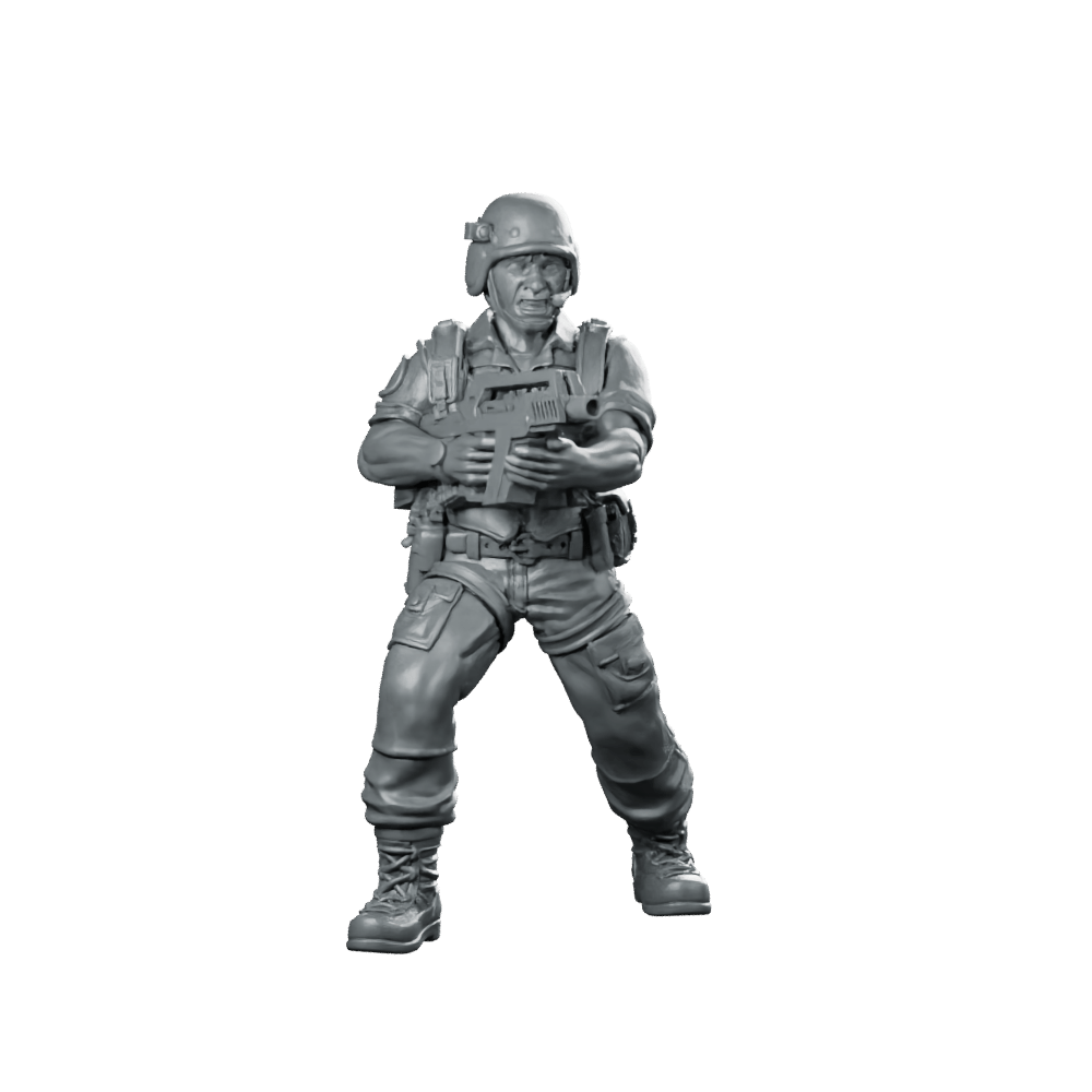 Prodigy Corp Sar Team Member 6 Miniature Sci - Fi - Papsikels Miniatures - We Print Miniatures