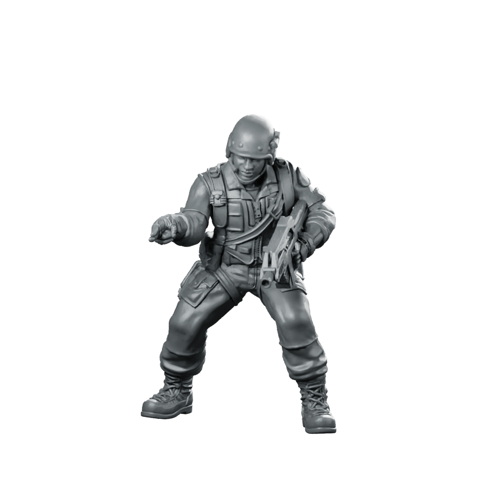 Prodigy Corp Sar Team Member 7 Miniature Tactical - Papsikels Miniatures - We Print Miniatures