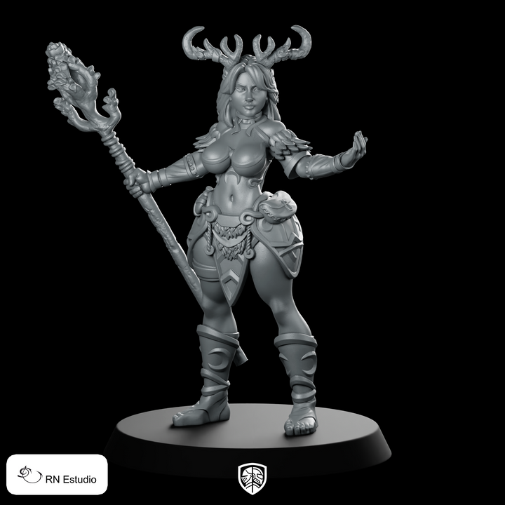 Miniatura Ragazza Druido