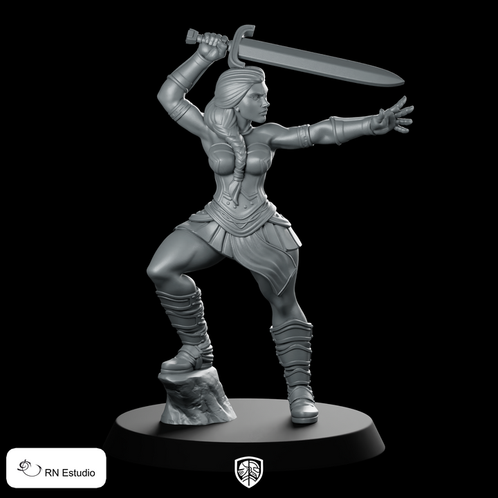 Figurine Barbare