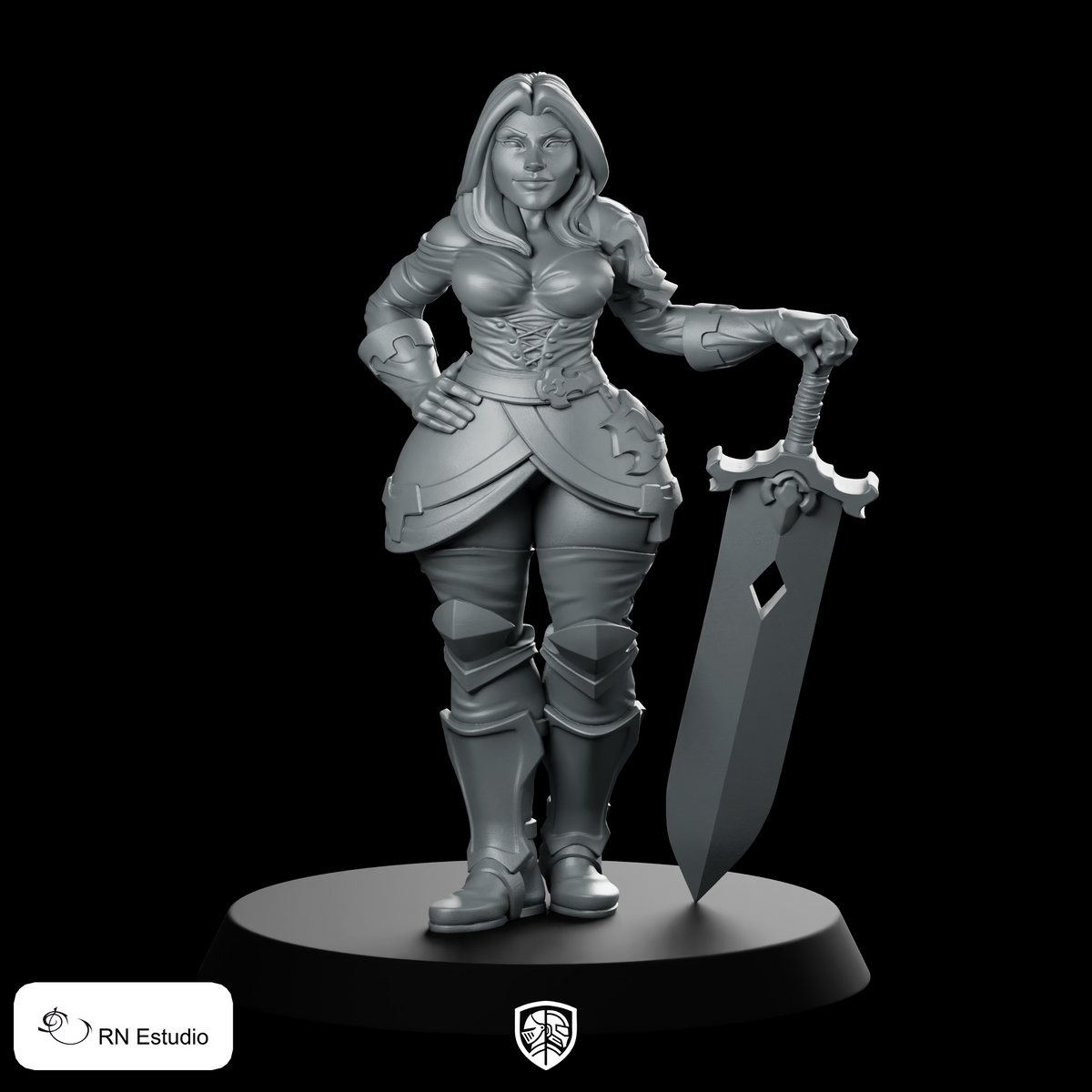 Warrior Miniature