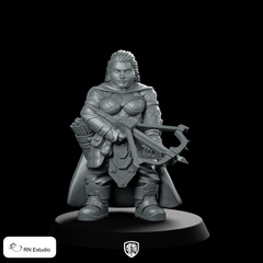 12 Dungeon Pin Ups Dwarf 32Mm Product