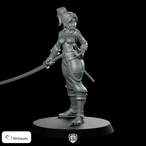 Ninja Miniature - RN Estudio - We Print Miniatures