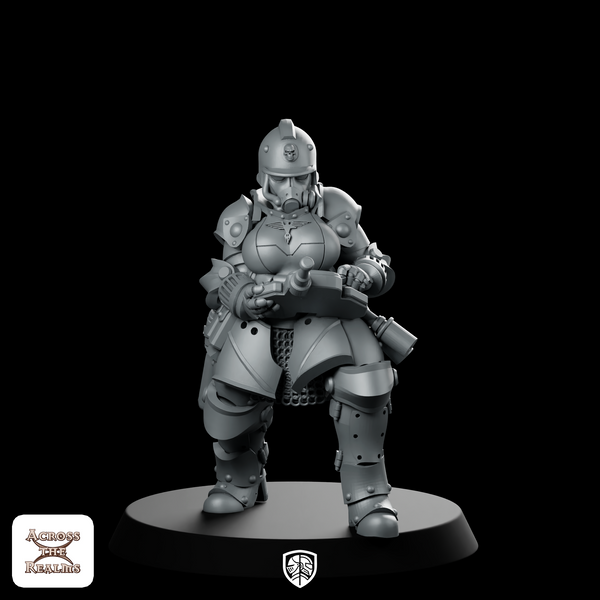MiniatureCult Of Death Engineer Tank Controller Armored