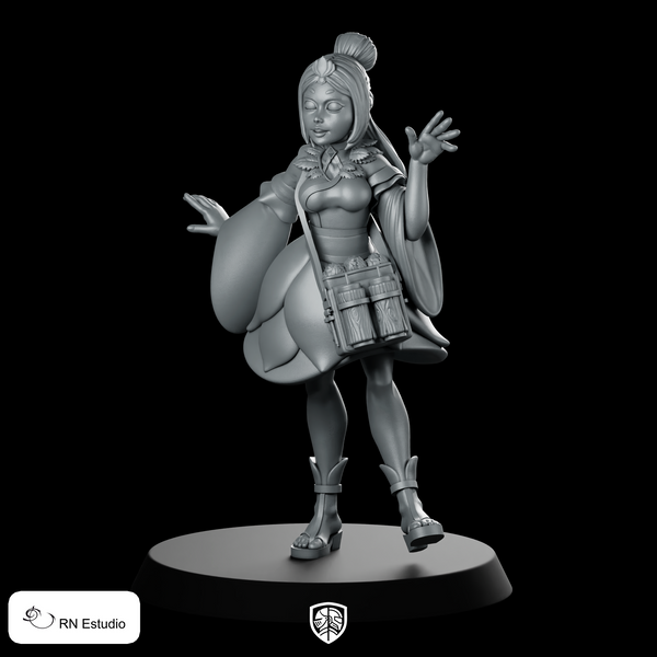 Adventurer Miniature Shrine Maiden Courier
