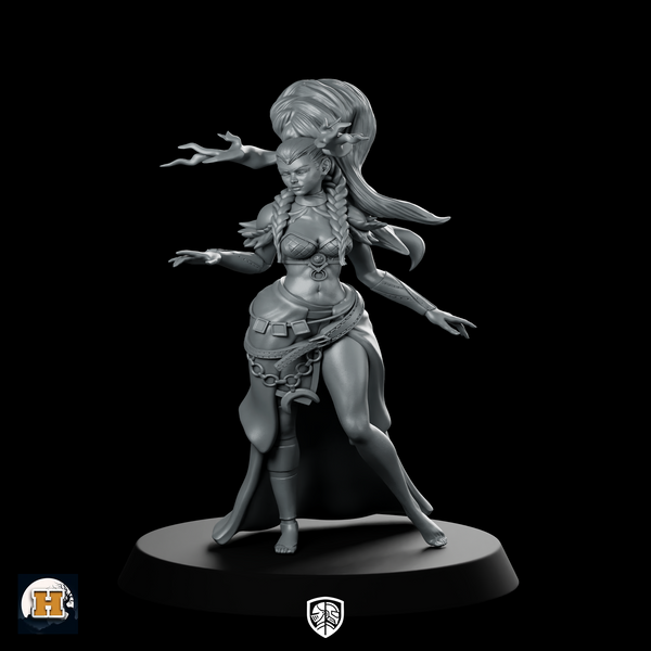 Aeloria The Rooted 32 Miniature Dark Elf