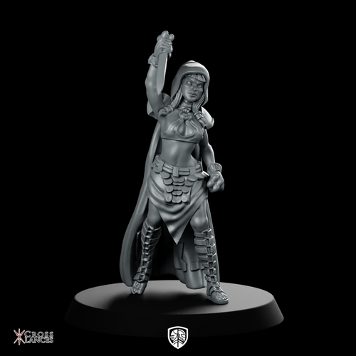 Amazon Thief Miniature Hooded Rogue Dagger