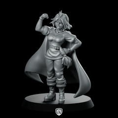 Amelia Wil Tesla Saillune Miniature Heroine Adventurer - RN Estudio - We Print Miniatures