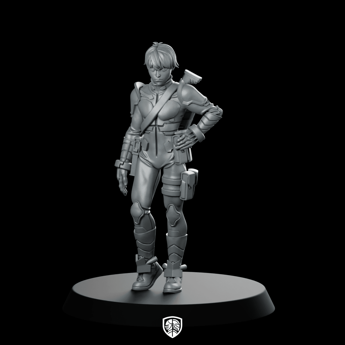 Anti Monster Defence Force 4 Th Division - Papsikels Miniatures - We Print Miniatures