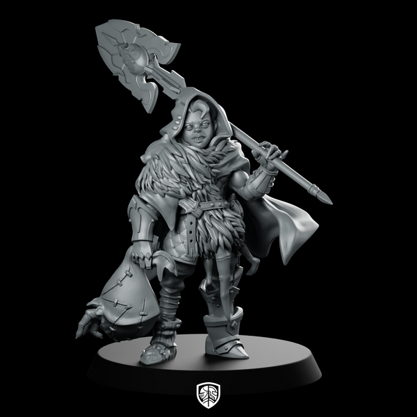 Arne Miniature Hooded Imp Halberd
