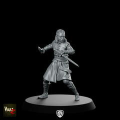 Avelyn Miniature Dual Wielding Female Warrior Fighter