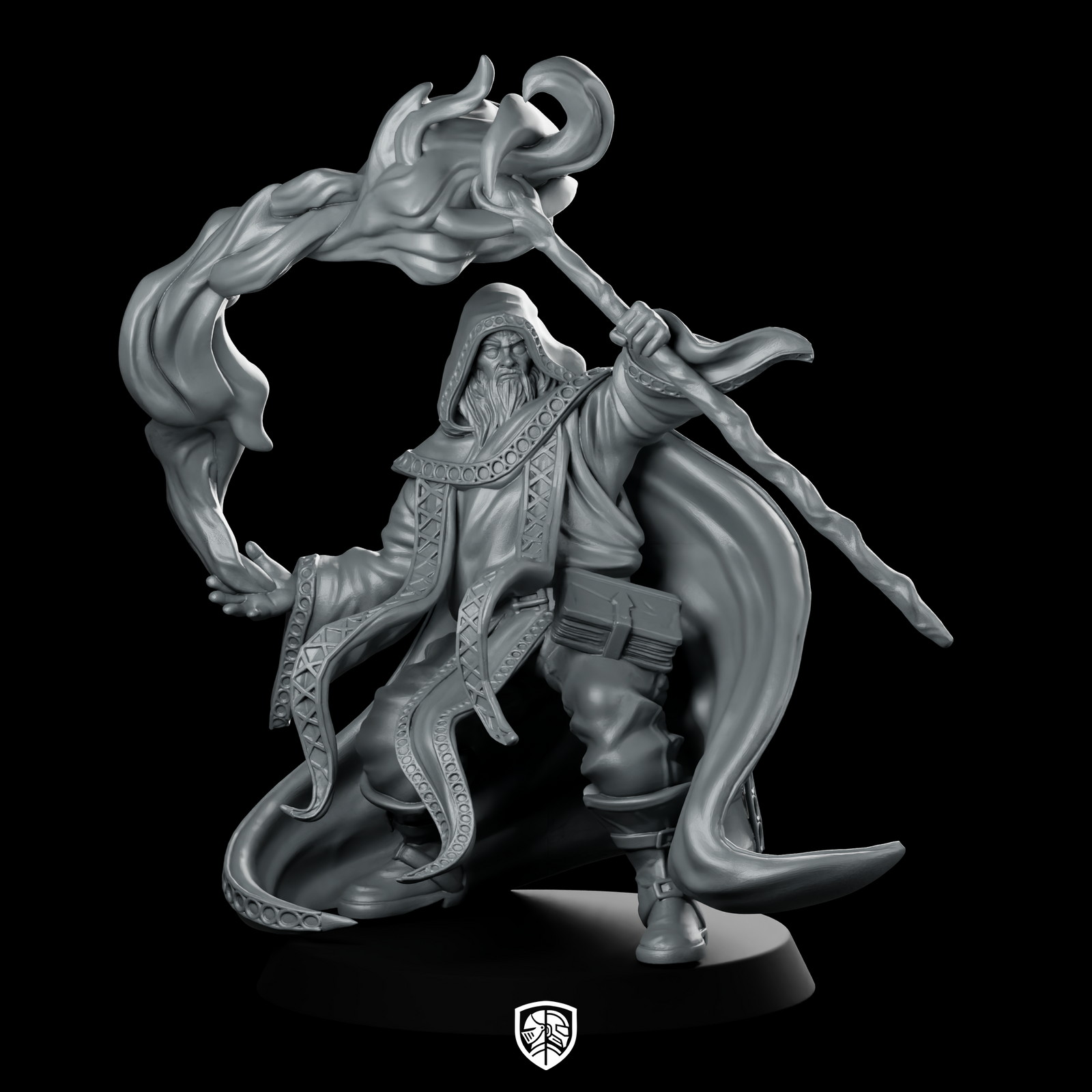 Azure Wizard Arcane Wizard Resin