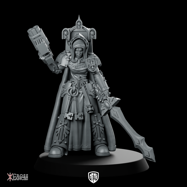 Balia Miniature Armoured Battle Sister Crusader