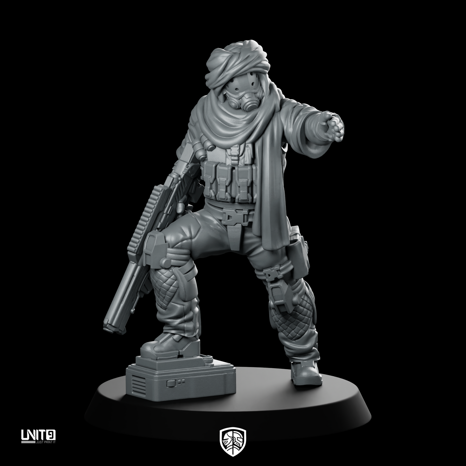 Barq Brigadev4 Miniature Desert Ranger